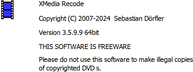 XMediaRecode3599 XMediaRecode3599