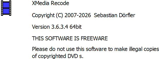 XMediaRecode3634 XMediaRecode3634