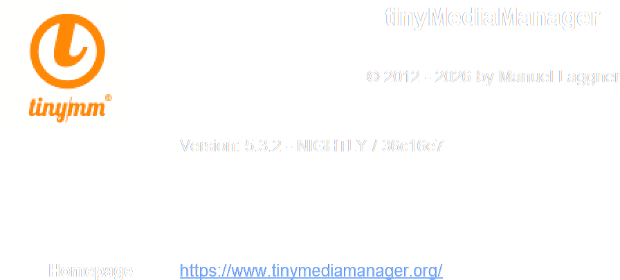 tinyMediaManager_5_3_2-NIGHTLY tinyMediaManager_5_3_2-NIGHTLY