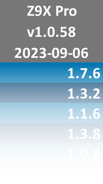 Z9X-Pro_v1.0.58_2023-09-06-alpha
